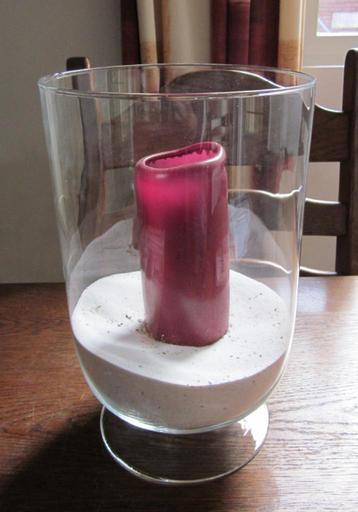 windlicht vaas kaars kerst glas wind licht pasen christmas + beschikbaar voor biedingen