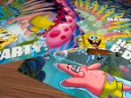 Spongebob Party kaart A4 formaat per stuk, Diversen, Ophalen of Verzenden, Nieuw