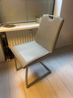2 eettafelstoelen te koop, Huis en Inrichting, Stoelen, Ophalen, Twee, Zo goed als nieuw, Metaal
