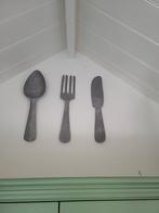 Bestek wand decoratie, Huis en Inrichting, Ophalen of Verzenden, Rvs of Chroom