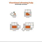 Nieuw! Off-White Hoogpolig Vloerkleed 160x230cm, Wit, 150 tot 200 cm, Ophalen of Verzenden, Rechthoekig