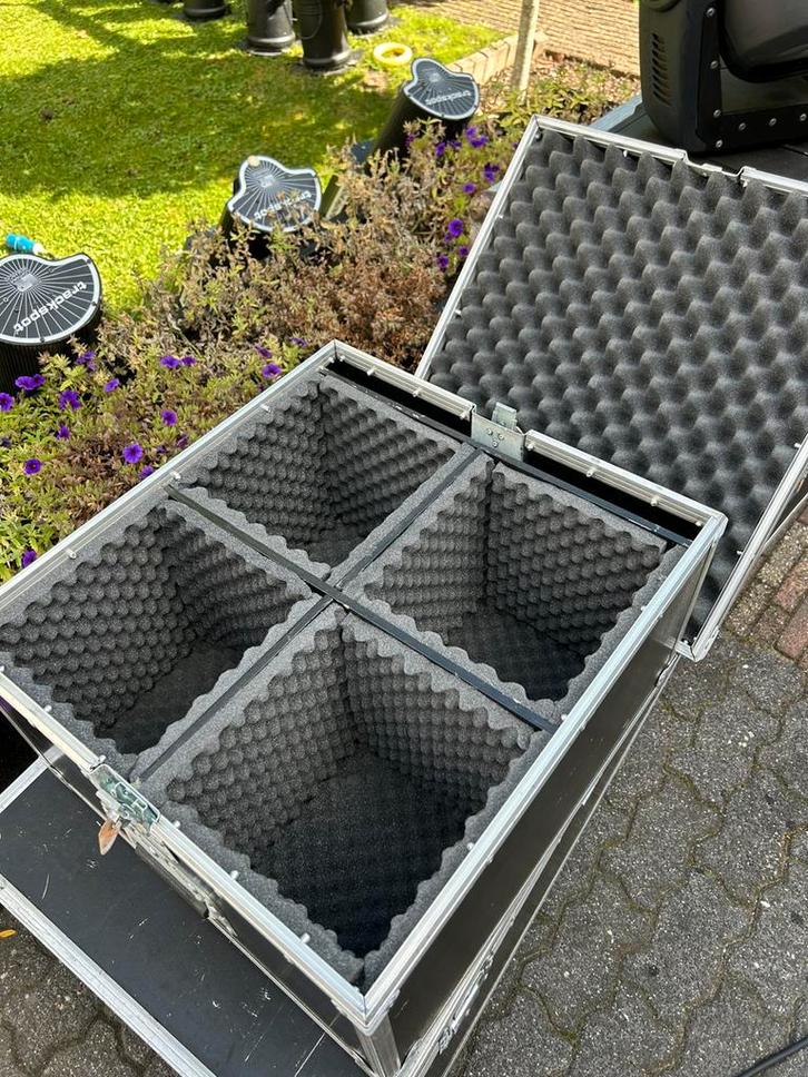Flightcase voor 4 led parren, Muziek en Instrumenten, Licht en Laser, Gebruikt, Licht, Ophalen