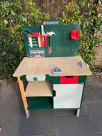 Houten Werkbank met Gereedschap, Ophalen, Gebruikt, Jongen of Meisje