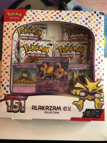 151 PokémonAlakazam ex box