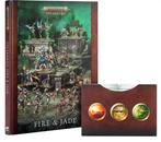 Warhammer Age of Sigmar - Fire & Jade spearhead book + cards, Hobby en Vrije tijd, Wargaming, Ophalen of Verzenden, Nieuw, Warhammer