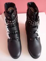 Zwarte Biker boots laarsjes Nieuw, Zwart, Lage of Enkellaarzen, Nieuw, Ophalen of Verzenden