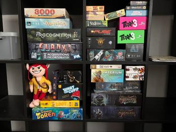 Diverse bordspellen (o.a. Kickstarter, expansions) beschikbaar voor biedingen
