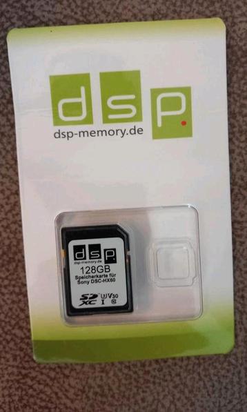 DSP 128GB SDXC Kaart - Nieuw in verpakking! beschikbaar voor biedingen