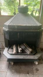 Barabas inbouw gas haard met marmer schouw, Huis en Inrichting, Kachels, Gas, Ophalen of Verzenden, Zo goed als nieuw, Inbouw