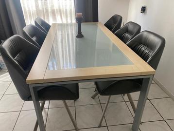 6 eetkamerstoelen Casavanti grijs beschikbaar voor biedingen