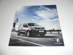 previewbrochure nieuwe Peugeot Partner bestelwagen  2019, Ophalen of Verzenden, Nieuw, Overige merken