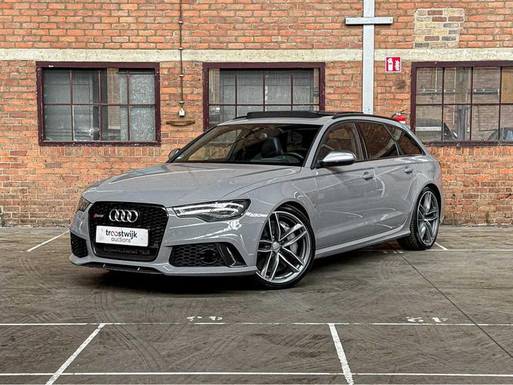 Audi RS6 Avant 4.0 V8 TFSI Quattro Pro Line Plus 560pk 2014, Auto's, Audi, Bedrijf, RS6, Overige brandstoffen, Euro 5, F, Stationwagon
