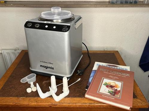 IJsmachine Magimix Turbine a glace, Witgoed en Apparatuur, IJsmachines, Gebruikt, Zelfvriezend, Ophalen