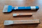 2 Habero koudbeitels een voegbeitel, Doe-het-zelf en Verbouw, Gereedschap | Handgereedschap, Ophalen of Verzenden, Zo goed als nieuw