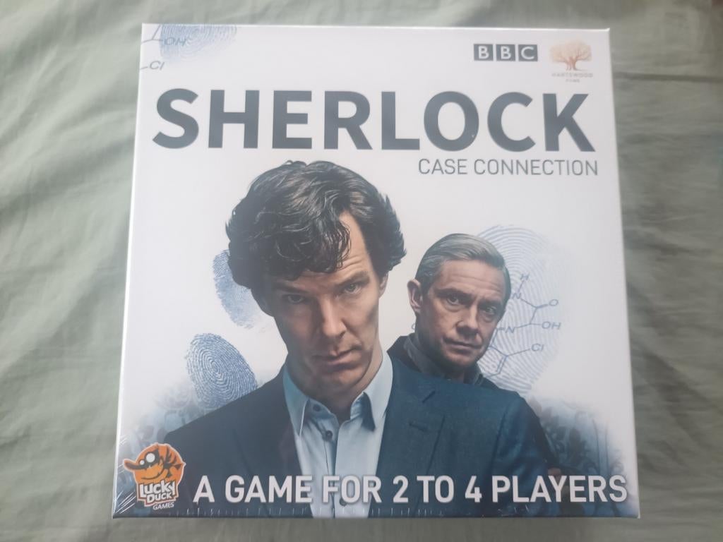 BBC Sherlock Holmes Case Connection bordspel, Hobby en Vrije tijd, Gezelschapsspellen | Bordspellen, Ophalen of Verzenden, Nieuw