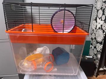 Hamsterkooi beschikbaar voor biedingen