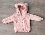 Roze fluffy jasje Z8 maat 68, Meisje, Z8, Ophalen of Verzenden, Zo goed als nieuw