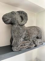 Stenen Ram Beeld - Grijs, Tuin en Terras, Tuinbeelden, Ophalen, Gebruikt, Steen, Dierenbeeld