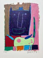 Zeefdruk Wouter Stips, Antiek en Kunst, Kunst | Litho's en Zeefdrukken, Verzenden