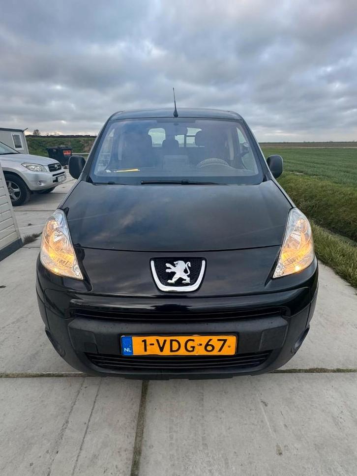 Peugeot Partner 1.6 HDI 55KW 120 L1 3PL 2009 Grijs Kenteken, Auto's, Bestelauto's, Particulier, ABS, Airbags, Airconditioning