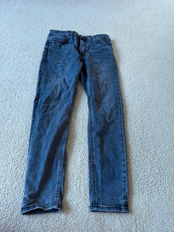 Donkergrijze jeans super high waist Stradivarius, maat 44 beschikbaar voor biedingen