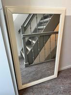 mooie platte witte spiegel 120 bij 75, Huis en Inrichting, Woonaccessoires | Spiegels, Ophalen of Verzenden, Zo goed als nieuw
