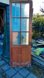Oude binnendeur met ruitjes, Ophalen, Gebruikt, Binnendeur, 200 tot 215 cm