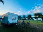Dethleffs alkoof 6 personen stapelbed evt met stalling, Caravans en Kamperen, Campers, Fietsendrager, Standaard zit, Alkoof, Ringverwarming