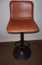 Bronx 71 barkruk bar kruk bruin leerlook 60-80  verstelbaar, Ophalen, 60 tot 90 cm, Nieuw, 1 kruk