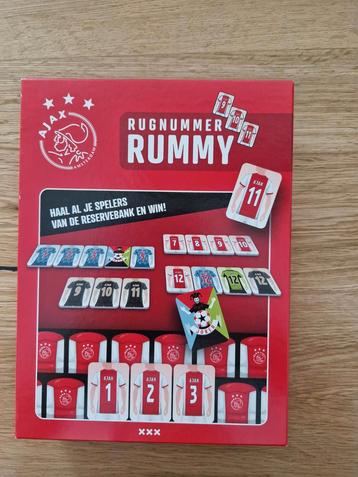 Ajax Rugnummer Rummy - Leuk kaartspel! beschikbaar voor biedingen