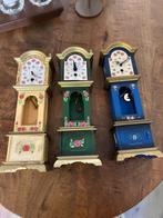 3 Mini klokjes incompleet, Antiek en Kunst, Antiek | Klokken, Ophalen of Verzenden