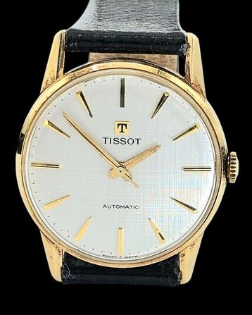 TISSOT Automatic 14 karaats Gouden Heren Horloge  beschikbaar voor biedingen