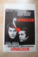 filmaffiche Alain Delon Armaguedon 1977 filmposter, Rechthoekig Staand, Ophalen of Verzenden, Zo goed als nieuw, A1 t/m A3