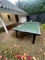 Buiten Tafeltennistafel met Batjes & Ballen, Ophalen, Gebruikt, Tafel Outdoor, Inklapbaar