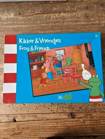Kikker puzzel 36 stukjes beschikbaar voor biedingen