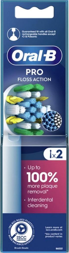 Oral B Pro Floss Action Opzetborstels - 4 stuks beschikbaar voor biedingen