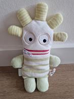 Knuffeldoekje Sorgenfresser Ernst groen wit rits K8137, Kinderen en Baby's, Speelgoed | Knuffels en Pluche, Ophalen of Verzenden