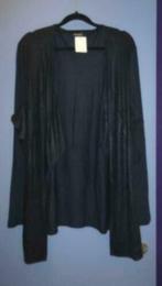 Gerry Weber donker blauw dun vestje slangenprint 46 nr 32393, Gerry weber, Blauw, ., Maat 46/48 (XL) of groter