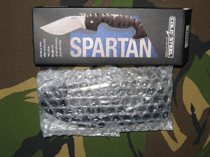 Cold Steel Spartan - Backpack EDC Mes Camping Outdoor Zakmes, Caravans en Kamperen, Kampeergereedschap, Nieuw, Ophalen of Verzenden