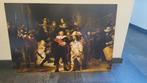 Nachtwacht schilderij op hout, Antiek en Kunst, Kunst | Schilderijen | Klassiek, Ophalen