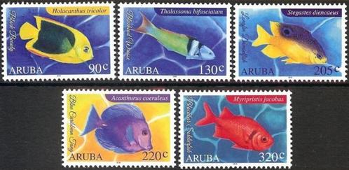 Aruba 854/8 postfris Vissen 2016, Postzegels en Munten, Postzegels | Nederlandse Antillen en Aruba, Postfris, Verzenden