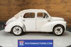 Renault 4CV Cabriolet| Route 66 Auctions, Auto's, Oldtimers, Lederen bekleding, Overige carrosserieën, Renault, Wit