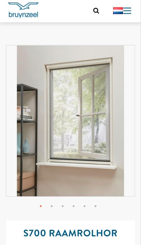 Bruynzeel Rolhor Raam - Nieuw in Doos!, Doe-het-zelf en Verbouw, Deuren en Horren, Nieuw, Overige typen, Minder dan 200 cm, 80 tot 100 cm