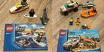 Lego City Duikersboot & Waterscooter (60011 & 60012), Ophalen of Verzenden, Zo goed als nieuw, Complete set, Lego