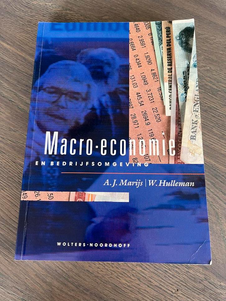 Macro-economie en Bedrijfsomgeving - A.J. Marijs, Boeken, Economie, Management en Marketing, Gelezen, Economie en Marketing, Ophalen of Verzenden
