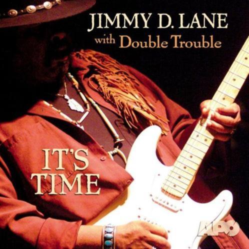 CD: Jimmy D. Lane (With Double Trouble) - It's Time (ZGAN), Cd's en Dvd's, Cd's | Jazz en Blues, Zo goed als nieuw, Blues, 1980 tot heden