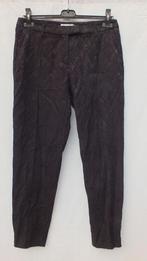 Zwarte broek met bloemenmotief.Mt 38.Merk Bon A Parte, Kleding | Dames, Maat 38/40 (M), ., Zwart, Ophalen of Verzenden