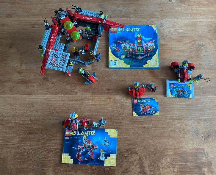 Lego Atlantis diverse sets, Kinderen en Baby's, Speelgoed | Duplo en Lego, Gebruikt, Ophalen of Verzenden