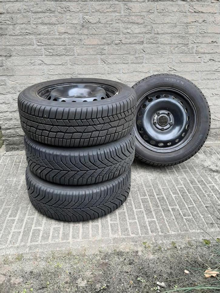 Continental Winterbanden met Velgen voor o.a  RENAULT SCENIC, Auto-onderdelen, Banden en Velgen, Banden en Velgen, Winterbanden