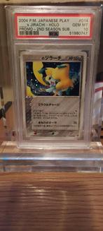 Pokémon JIRACHI-HOLO Japanese psa 10 promo, Ophalen of Verzenden, Zo goed als nieuw, Foil